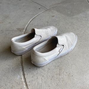 Vans slip ons